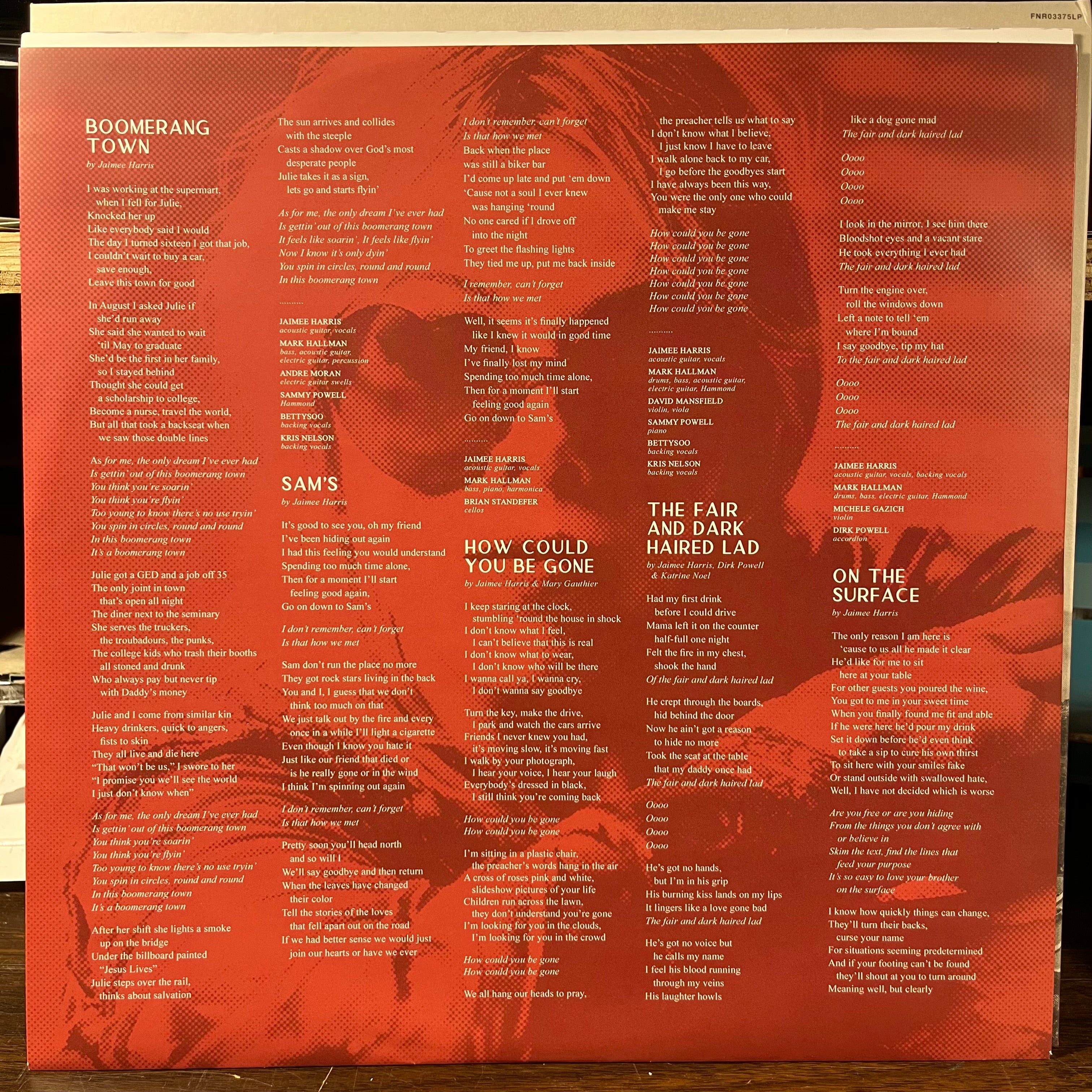 Boomerang Town *SIGNED*(VINYL) | Near Mint (NM) Mint (M)