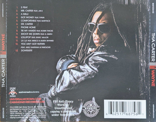 Tha Carter III (CD) | Excellent (EX) Excellent (EX)