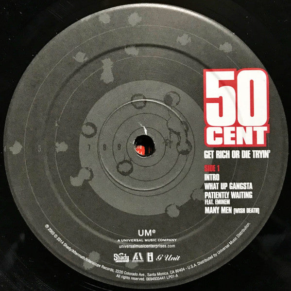 Get Rich Or Die Tryin' (2xVINYL) | Near Mint- (NM-) Near Mint (NM or M-)