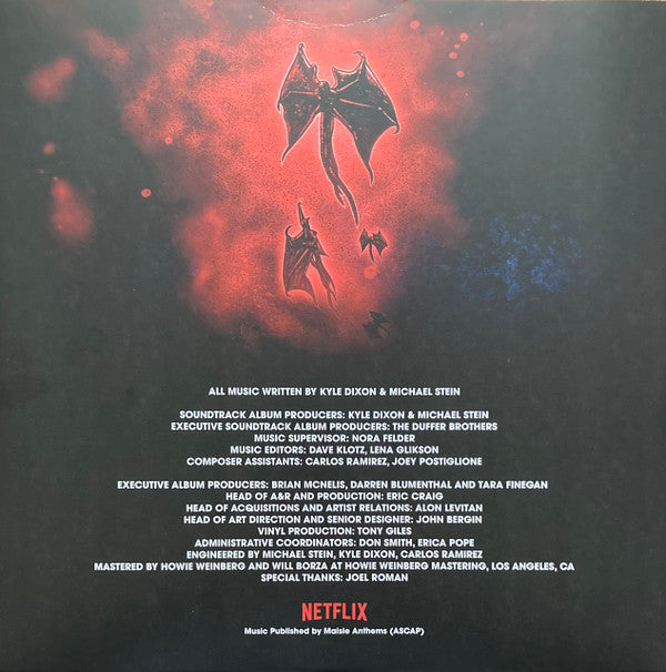 Kyle Dixon (2) & Michael Stein (9) Stranger Things 4 · Volume Two (Original Score From The Netflix Series) Lakeshore Records, Invada, Netflix 2xLP, Album, Red Mint (M) Mint (M)