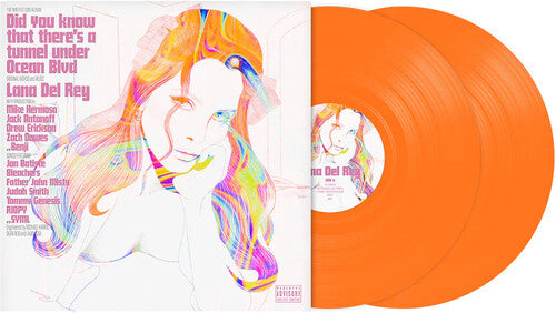 Did You Know That There's A Tunnel Under Ocean Blvd: Coachella Edition (ORANGE VINYL / ALTERNATIVE ARTWORK) | Mint (M) Mint (M)
