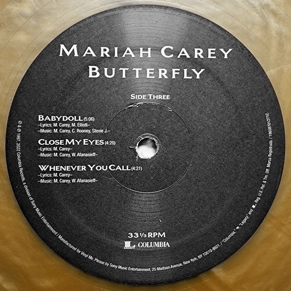Butterfly (COLOR VINYL VMP 2XLP) | Mint (M) Mint (M)
