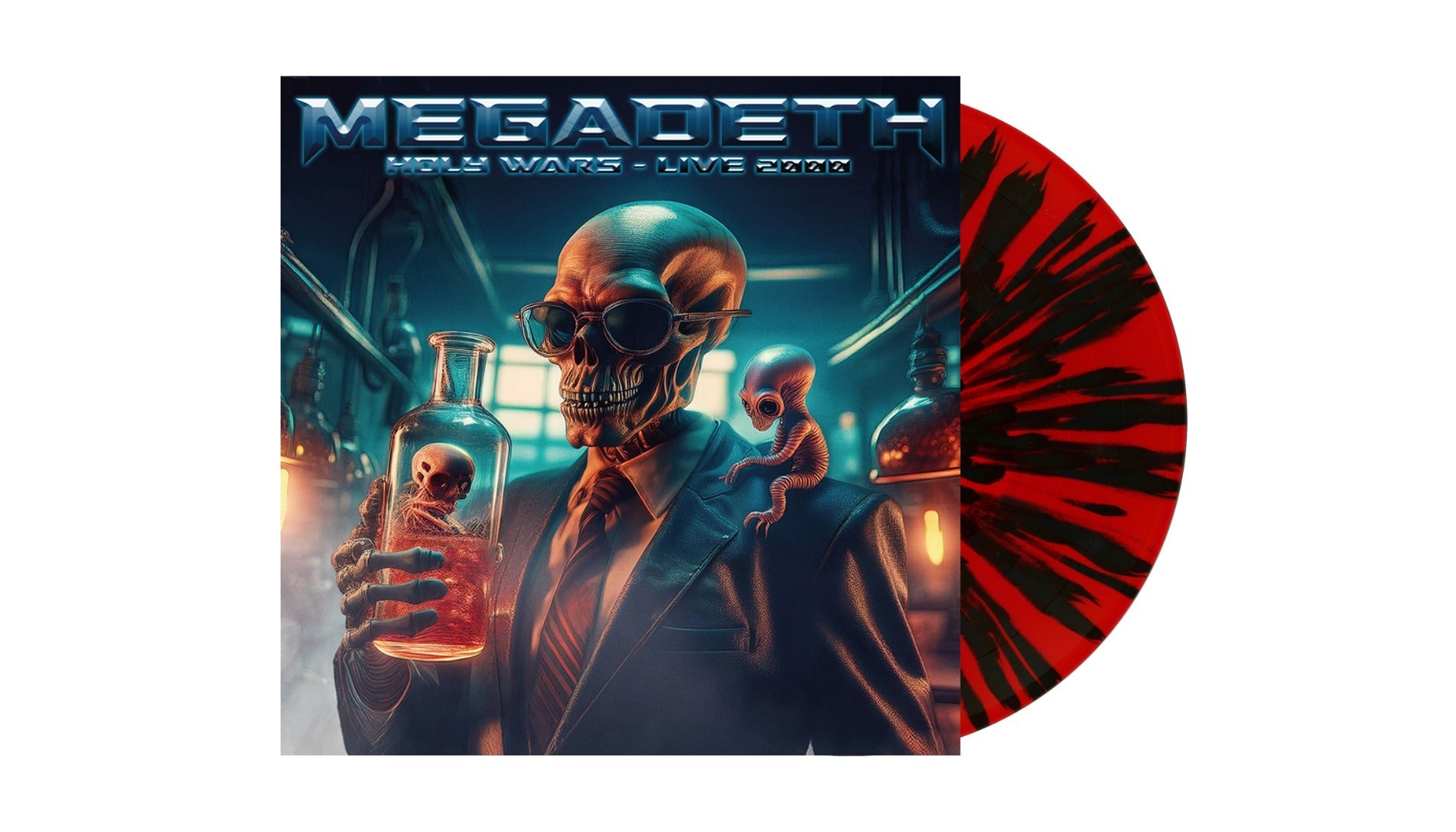 Holy Wars - Live 2000 (Red W/ Black Splatter Vinyl) | Mint (M) Mint (M)