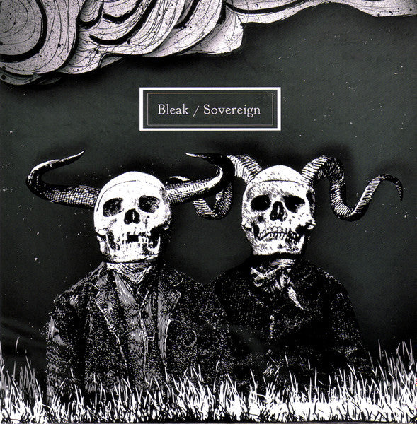Bleak / Sovereign BLUE VINYL 7") | Mint (M) Mint (M)