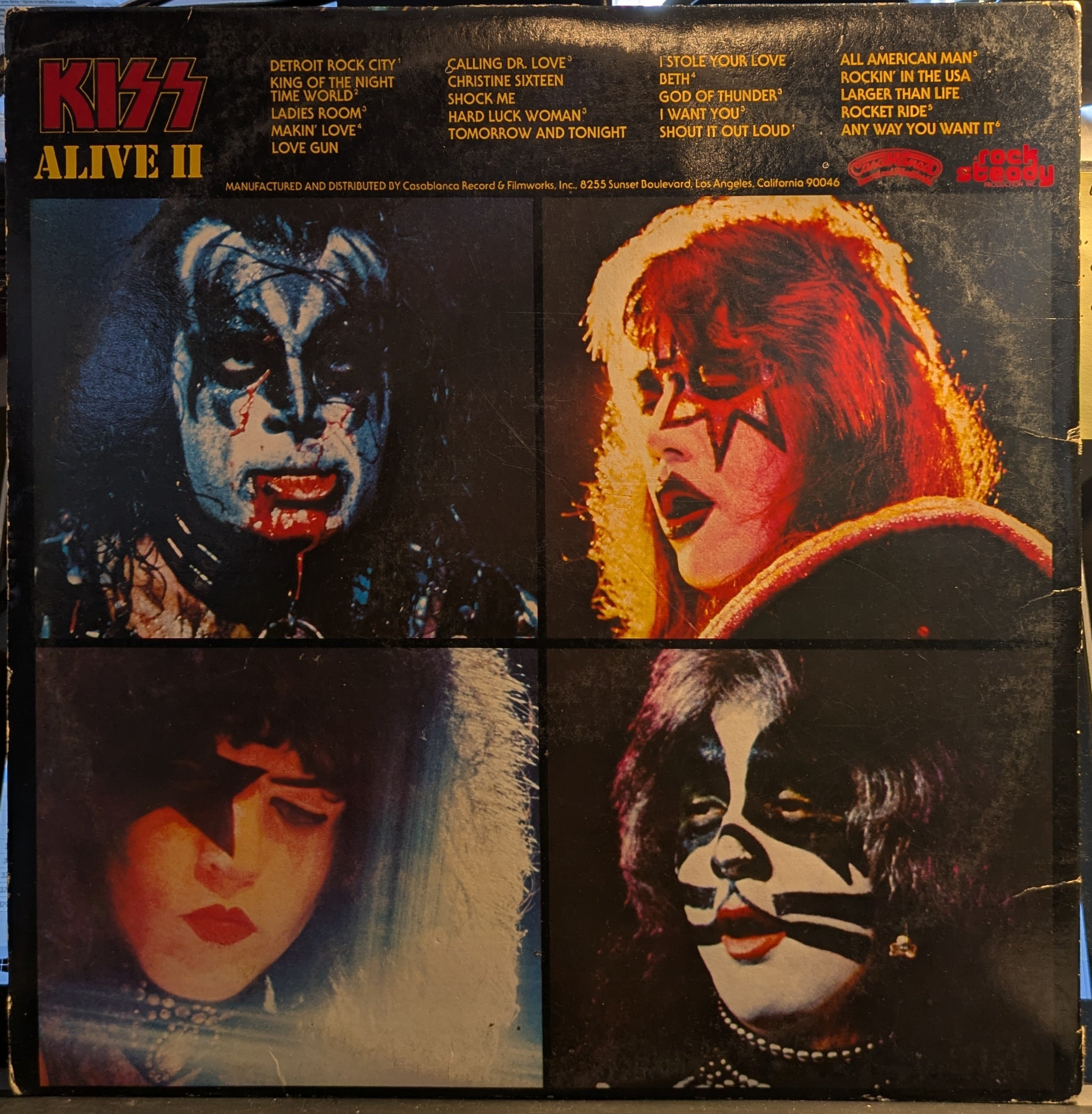 Alive II (2xVINYL) | Very Good Plus (VG+) Very Good (VG)