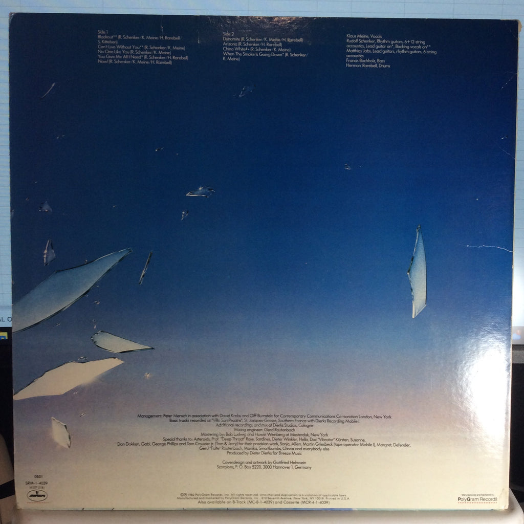 Blackout (VINYL) | Very Good (VG) Very Good Plus Plus (VG++)