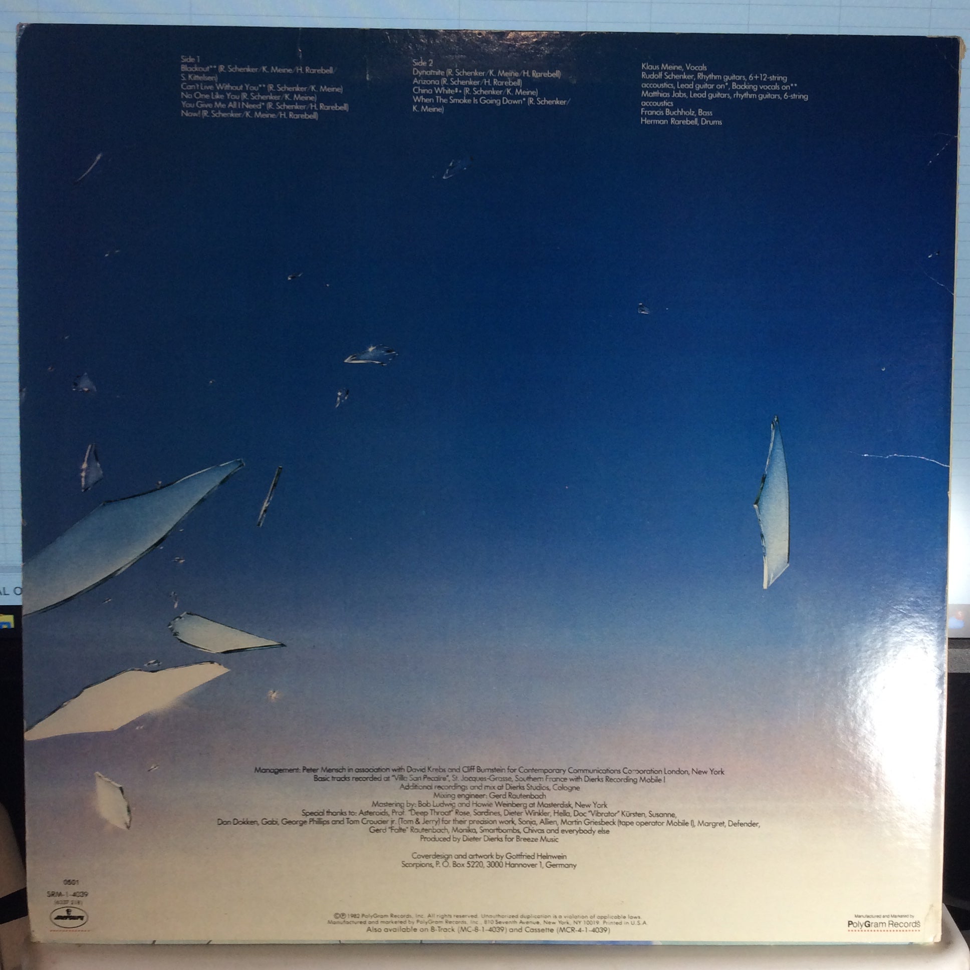 Blackout (VINYL) | Very Good (VG) Very Good Plus Plus (VG++)