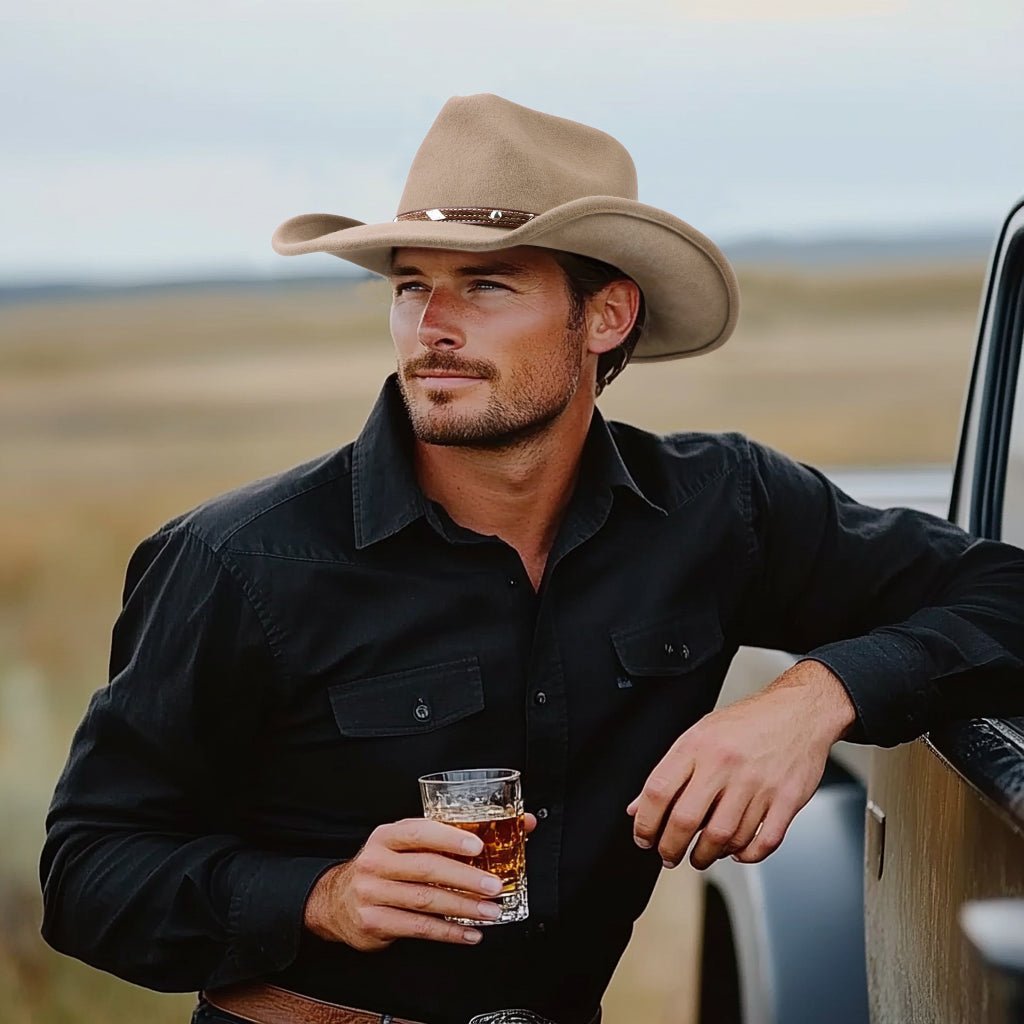 Nomad Bronze Felt Cowboy Hat