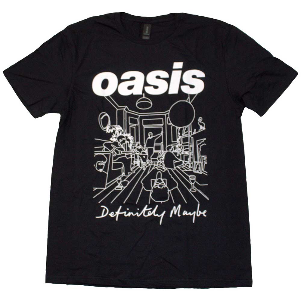 Definitely Maybe Line Drawing |