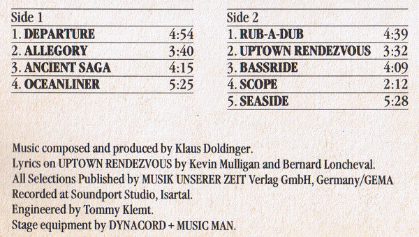 Oceanliner | Near Mint (NM) Very Good Plus (VG+)