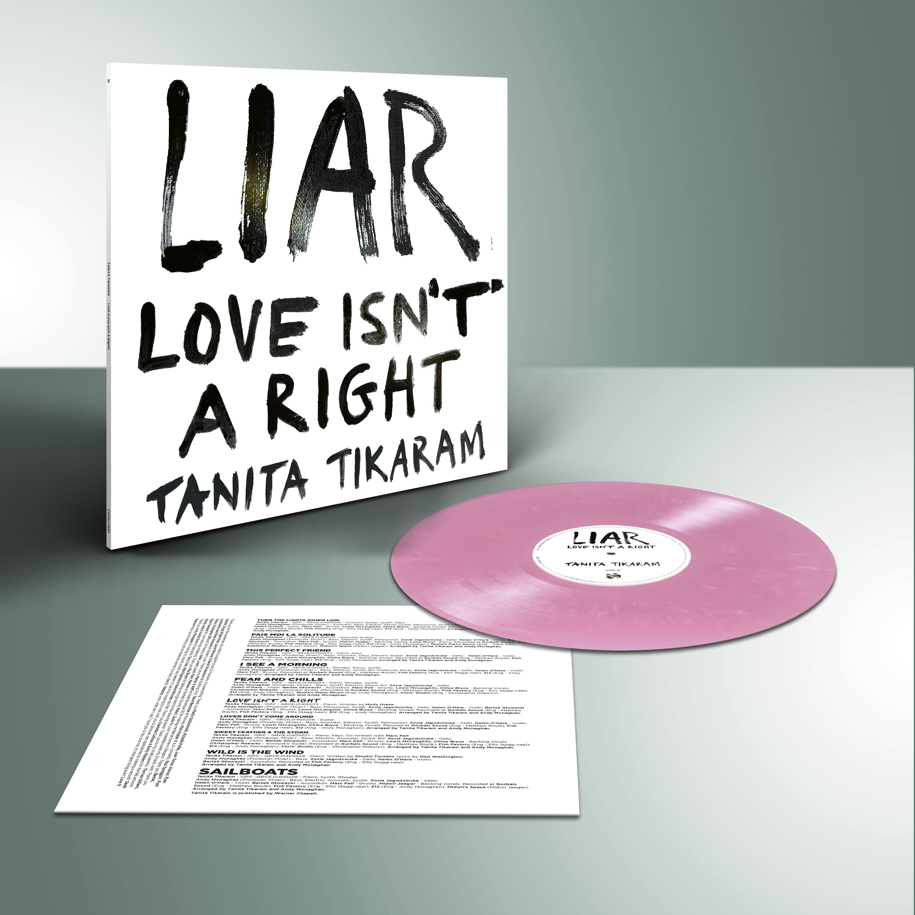 (PRE-ORDER 10/10/25) Liar [Love Isn't A Right](INDIE EXCLUSIVE, PINK RED VINYL) | Mint (M) Mint (M)