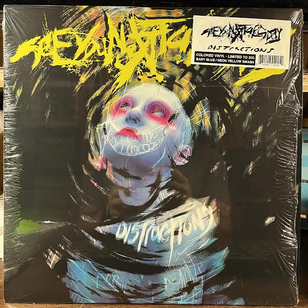Distractions (BLUE/YELLOW SMASH VINYL) | Near Mint (NM or M-) Mint (M)