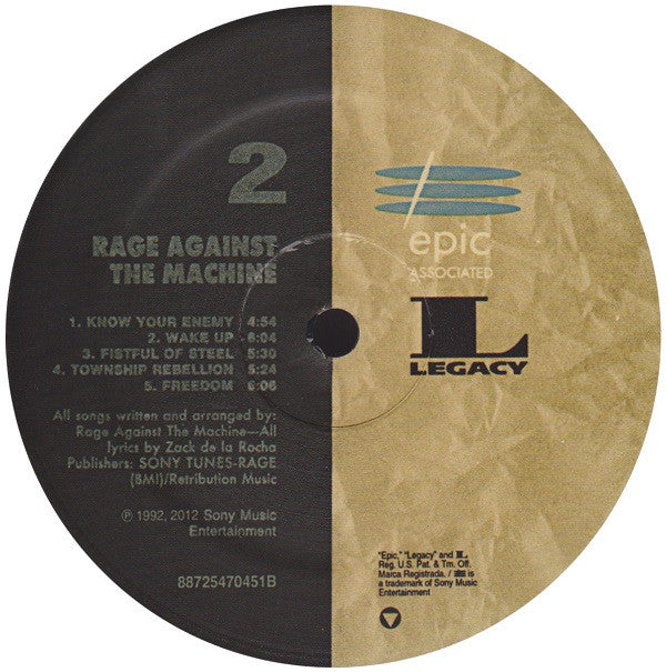 Rage Against The Machine | Mint (M) Mint (M)