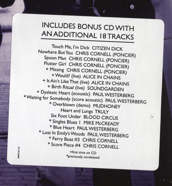 Singles - Original Motion Picture Soundtrack (VINYL) |