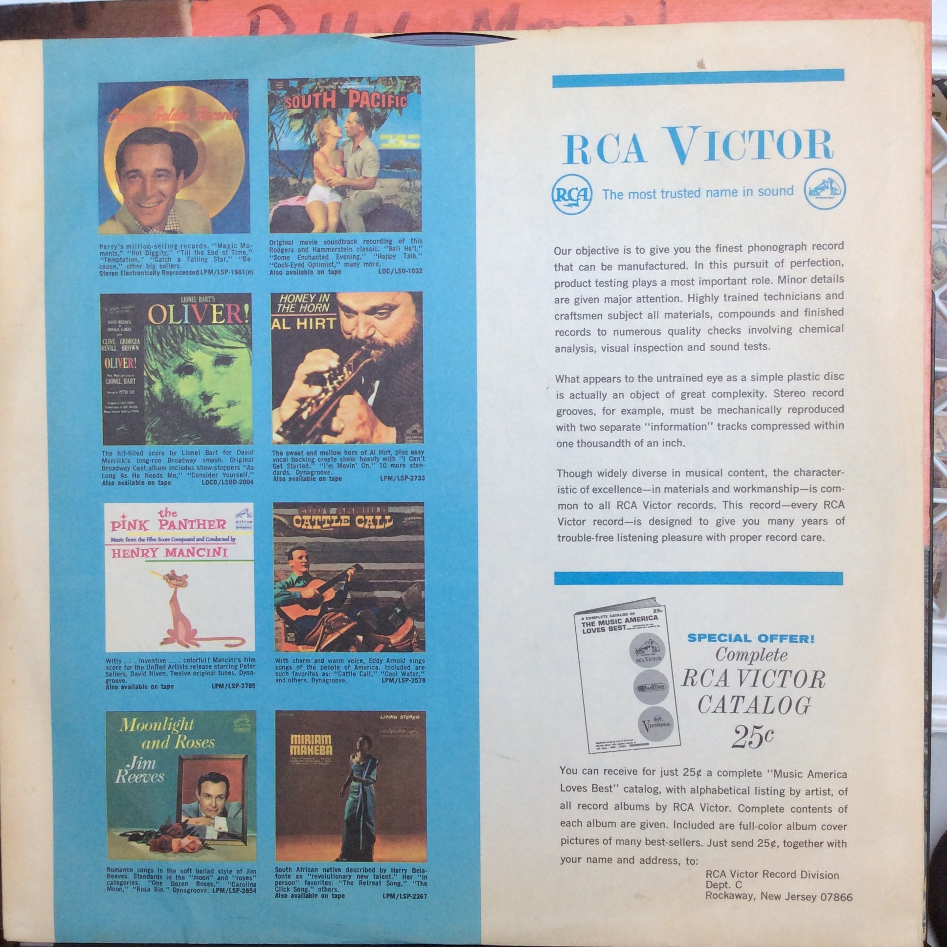 Original Music From The Man From U.N.C.L.E. (VINYL) | Excellent (EX) Very Good Plus (VG+)