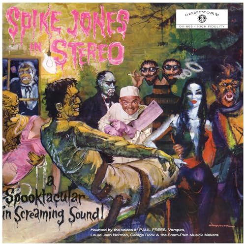 (PRE-ORDER 9/26/25) Spike Jones In Stereo: A Spooktacular In Screaming Sound! (Slime Green Vinyl) | Mint (M) Mint (M)