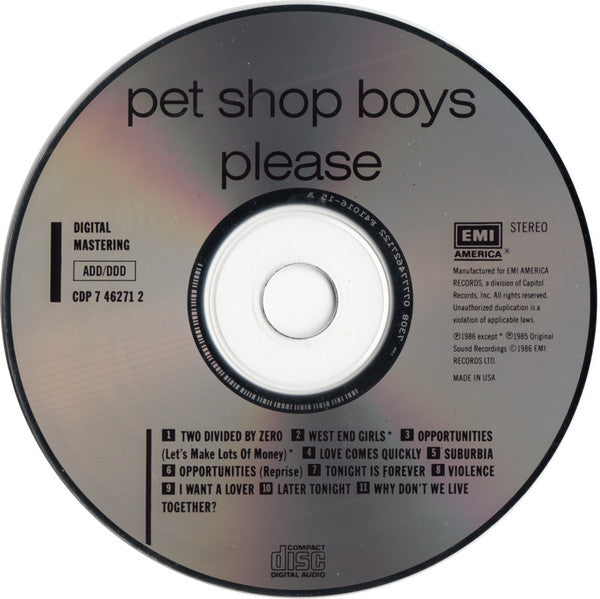 Please (CD) | Near Mint- (NM-)