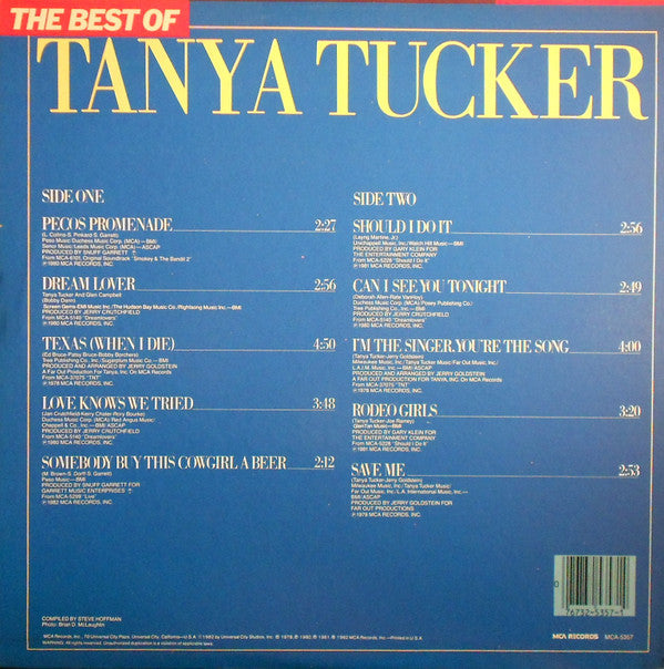 The Best Of Tanya Tucker | Near Mint (NM) Near Mint (NM)