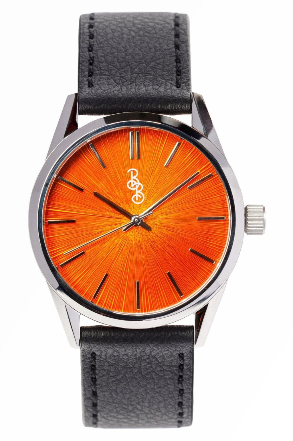 Orange Sunburst Watch
