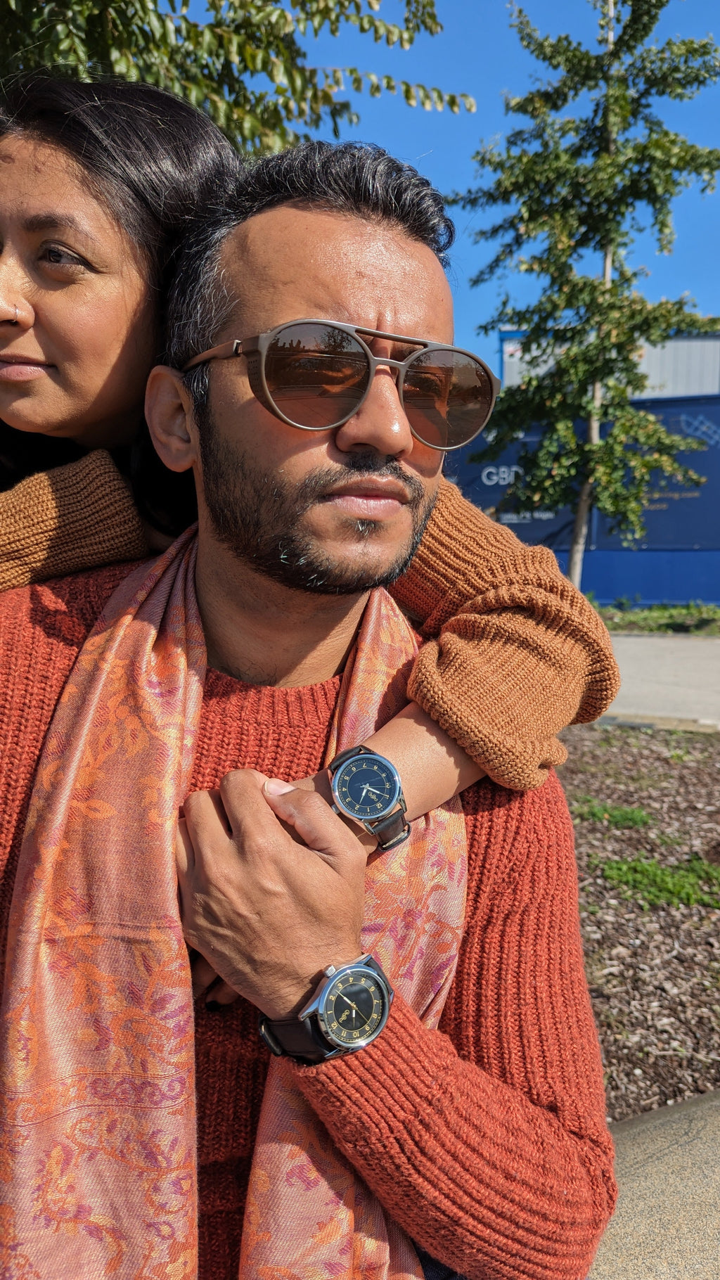 Black and Gold Classic Watch