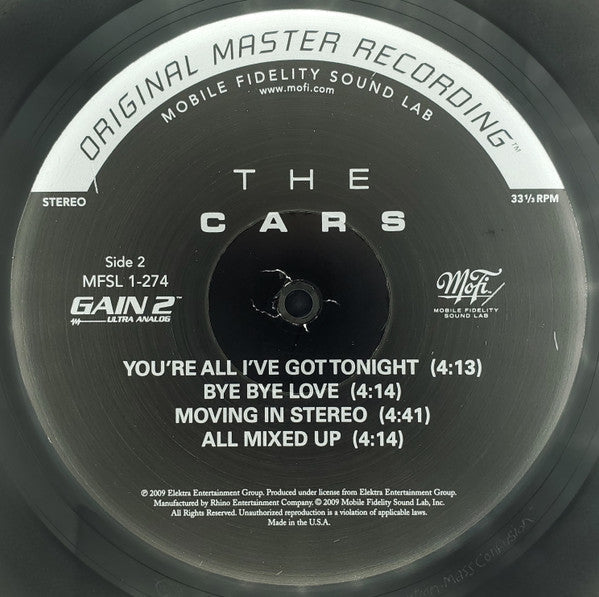 The Cars | Mint (M) Mint (M)