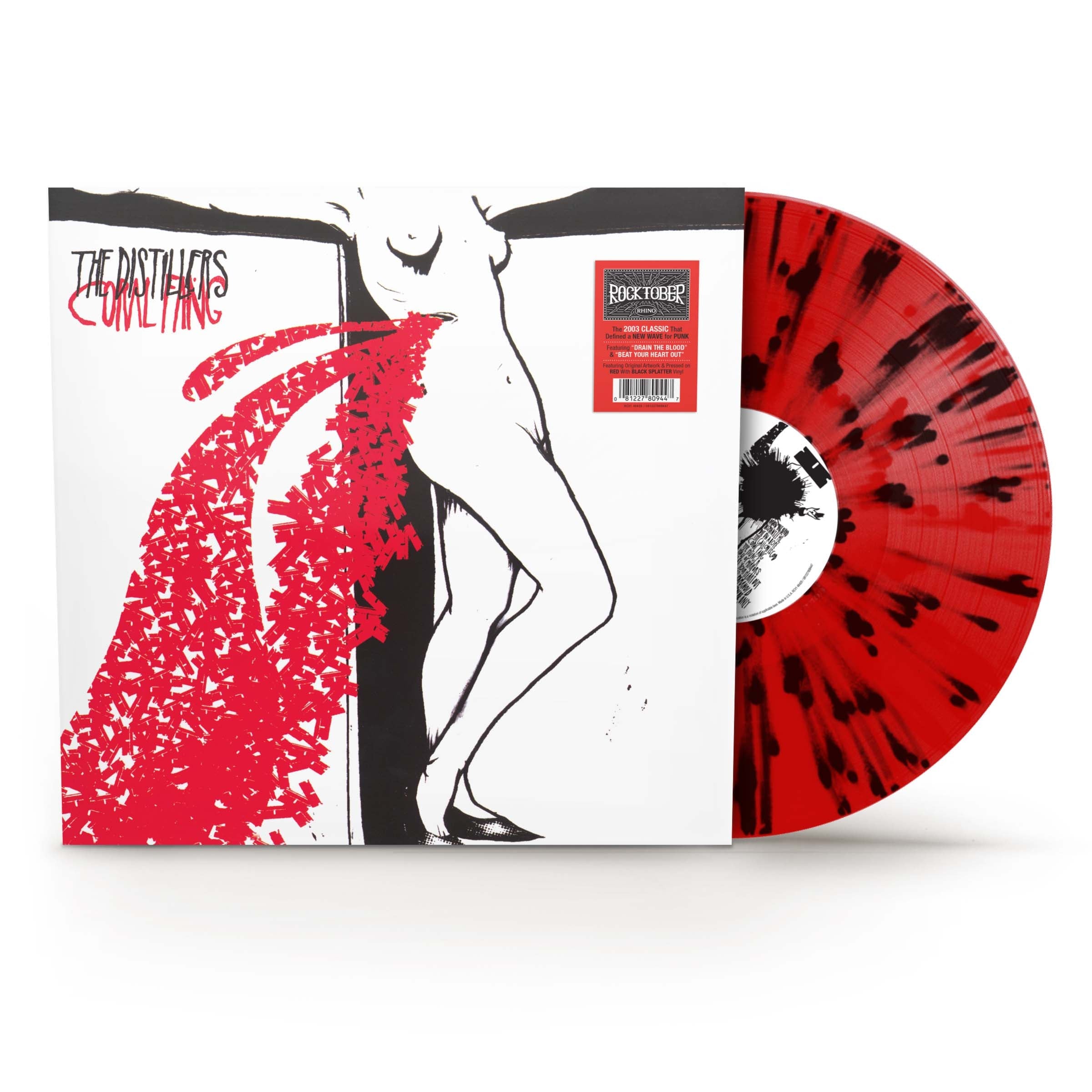 (PRE-ORDER 10/17/25) Coral Fang [RKTBR25](REDw/BLACK SPLATTER VINYL) | Mint (M) Mint (M)