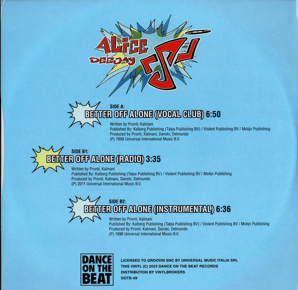 Better Off Alone (VINYL) | Mint (M) Mint (M)