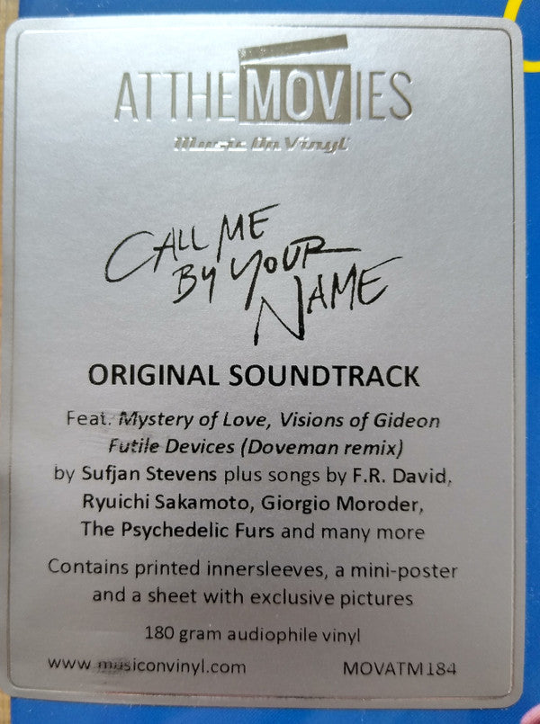 Call Me By Your Name (Original Motion Picture Soundtrack) | Mint (M) Mint (M)