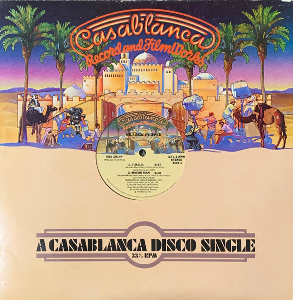 Y.M.C.A. / Macho Man | Near Mint (NM) Very Good Plus (VG+)