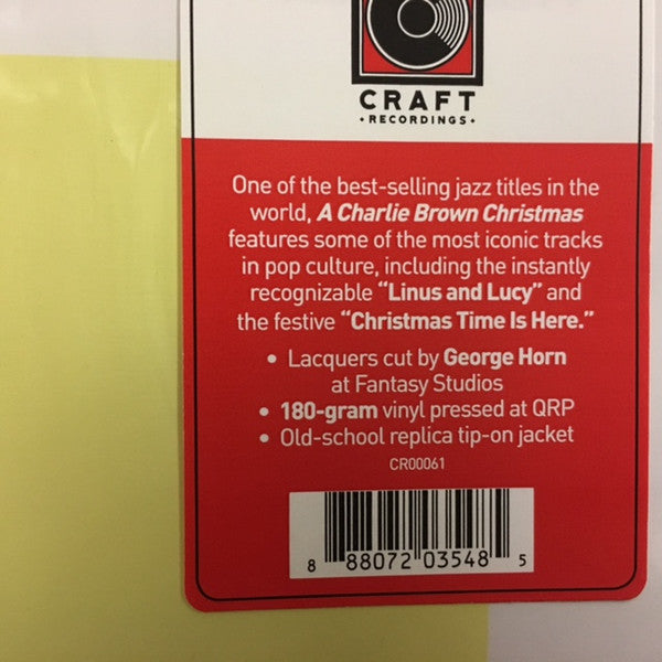 Vince Guaraldi A Charlie Brown Christmas Craft Recordings, Fantasy LP, Album, RE, 180 Mint (M) Mint (M)