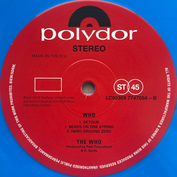 Who (2xVINYL) | Near Mint (NM) Near Mint (NM)