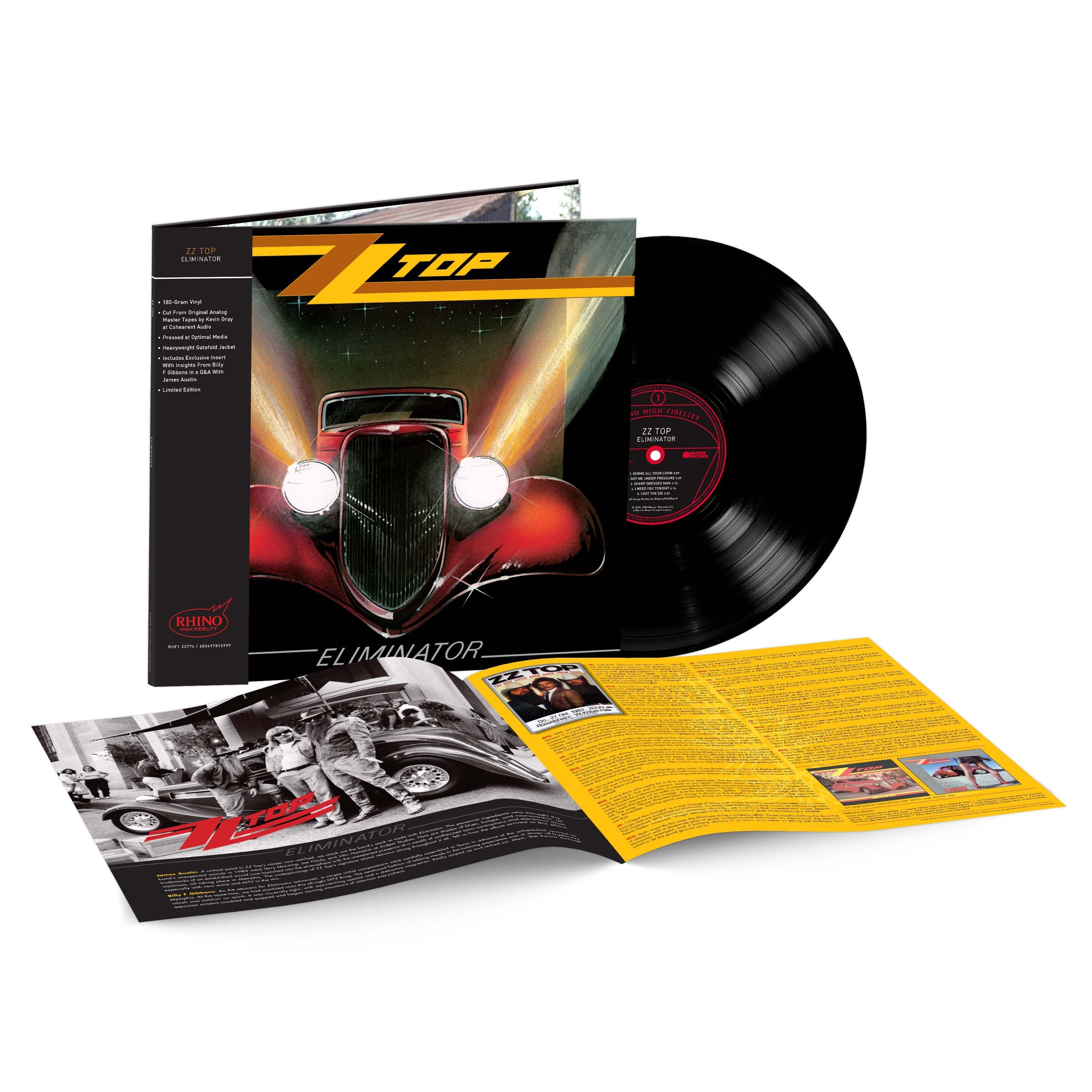 (PRE-ORDER 10/31/25) Eliminator[Rhino Hi-F][(RKTBR25](VINYL) | Mint (M) Mint (M)